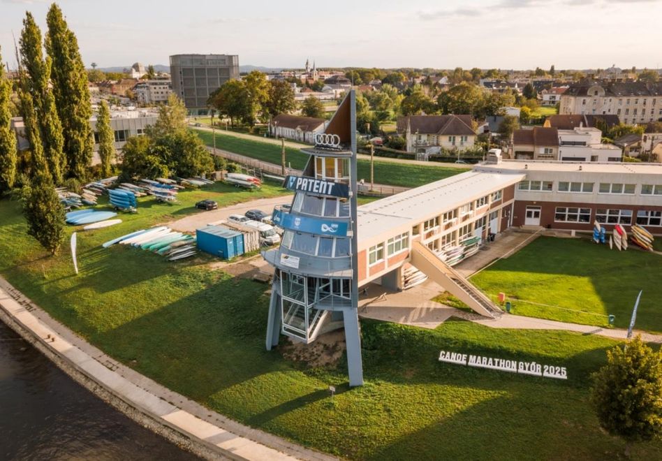 A Győri Kajak-Kenu Céltorony és Öltözőszárny felújítása – Egy hónap alatt új szintre emeltük a győri sportéletet