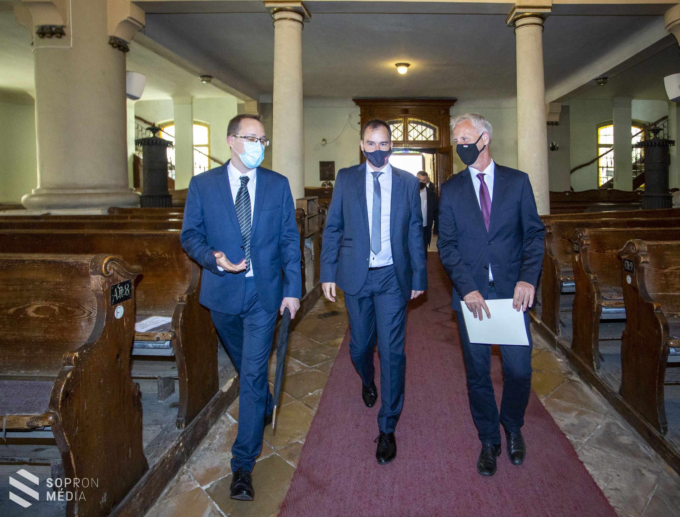 A soproni evangélikus templom is megújul a kormány támogatásával