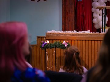 2025 - A harmadik adventi gyertya meggyújtása