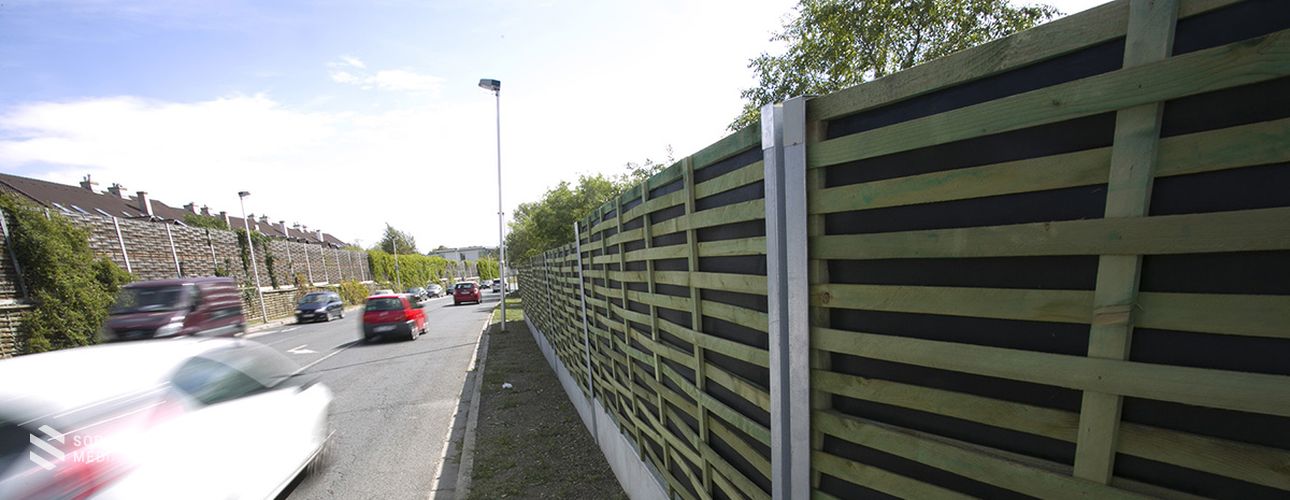 Elkészült a zajvédő fal az Agyag utcában
