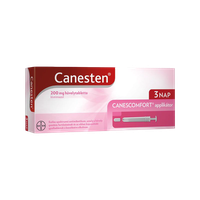 Canesten 200 mg hüvelytabletta (3x + applikátor)