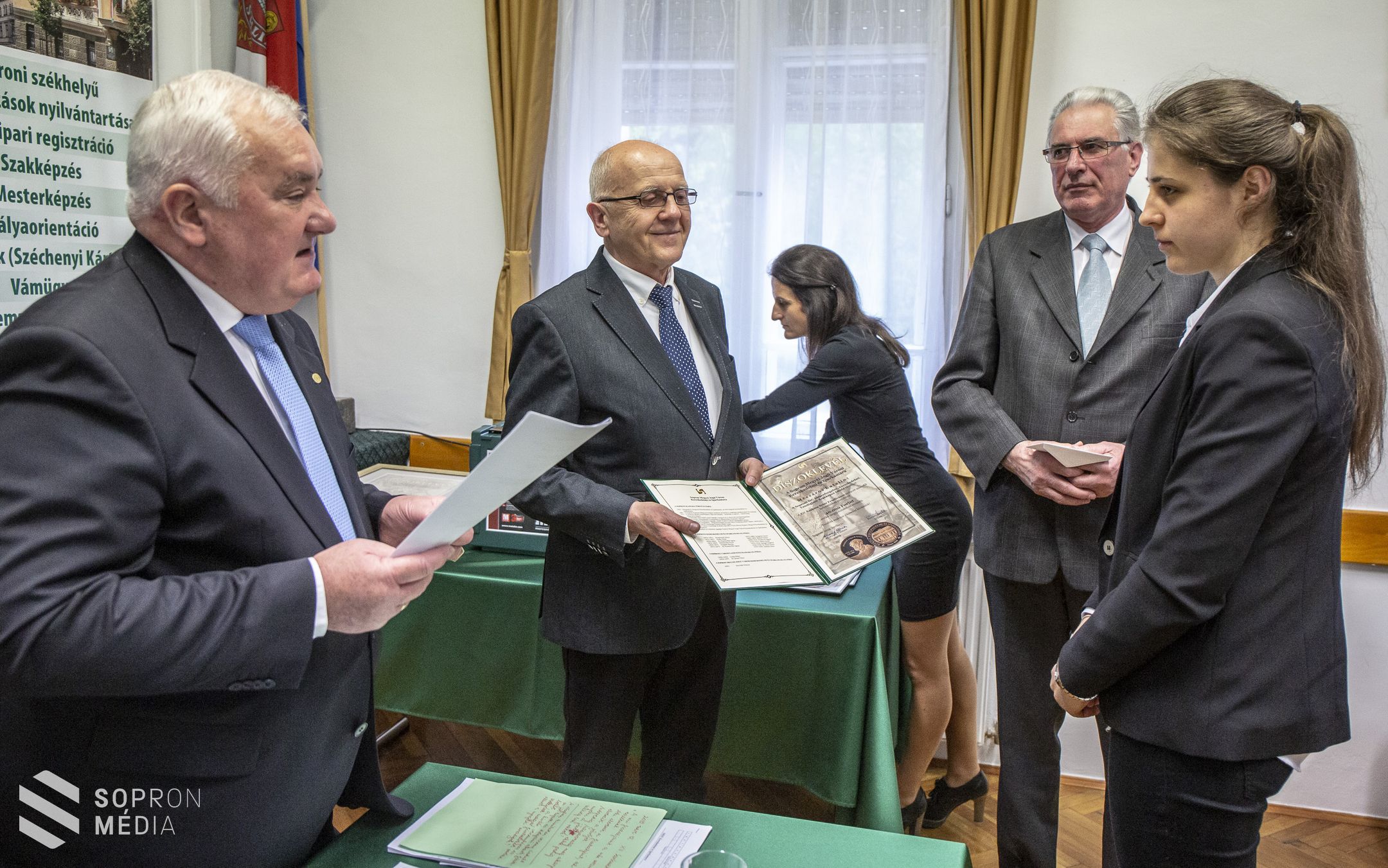 A Szakma Sztár Fesztivál soproni kiválóságait jutalmazták
