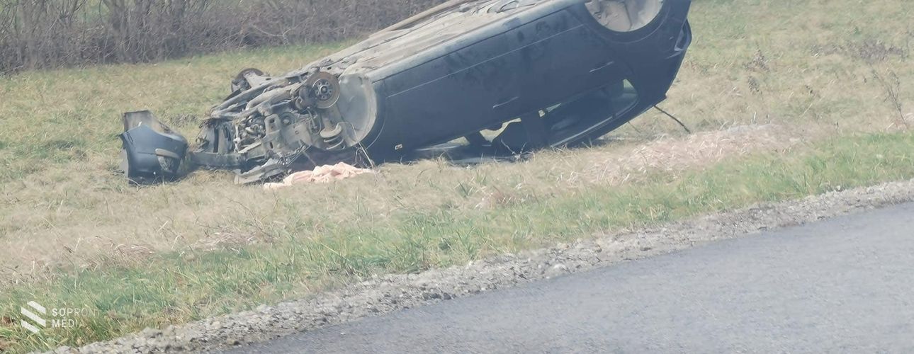 Alkatrészek tűntek el a balesetes autóról