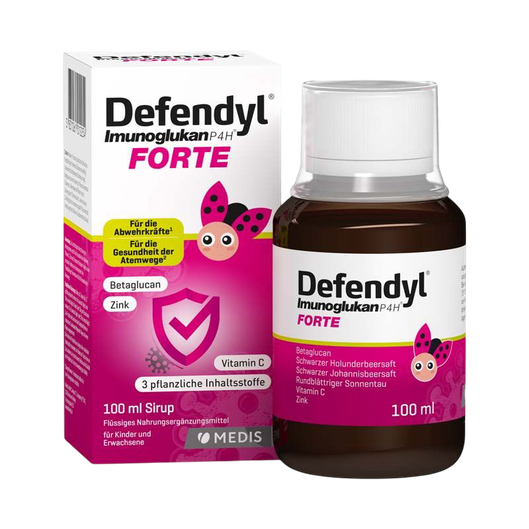 Defendyl Imunoglukan P4H Forte szirup (100ml)