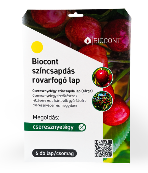 Biocont cseresznyelégy színcsapda A4 SÁRGA