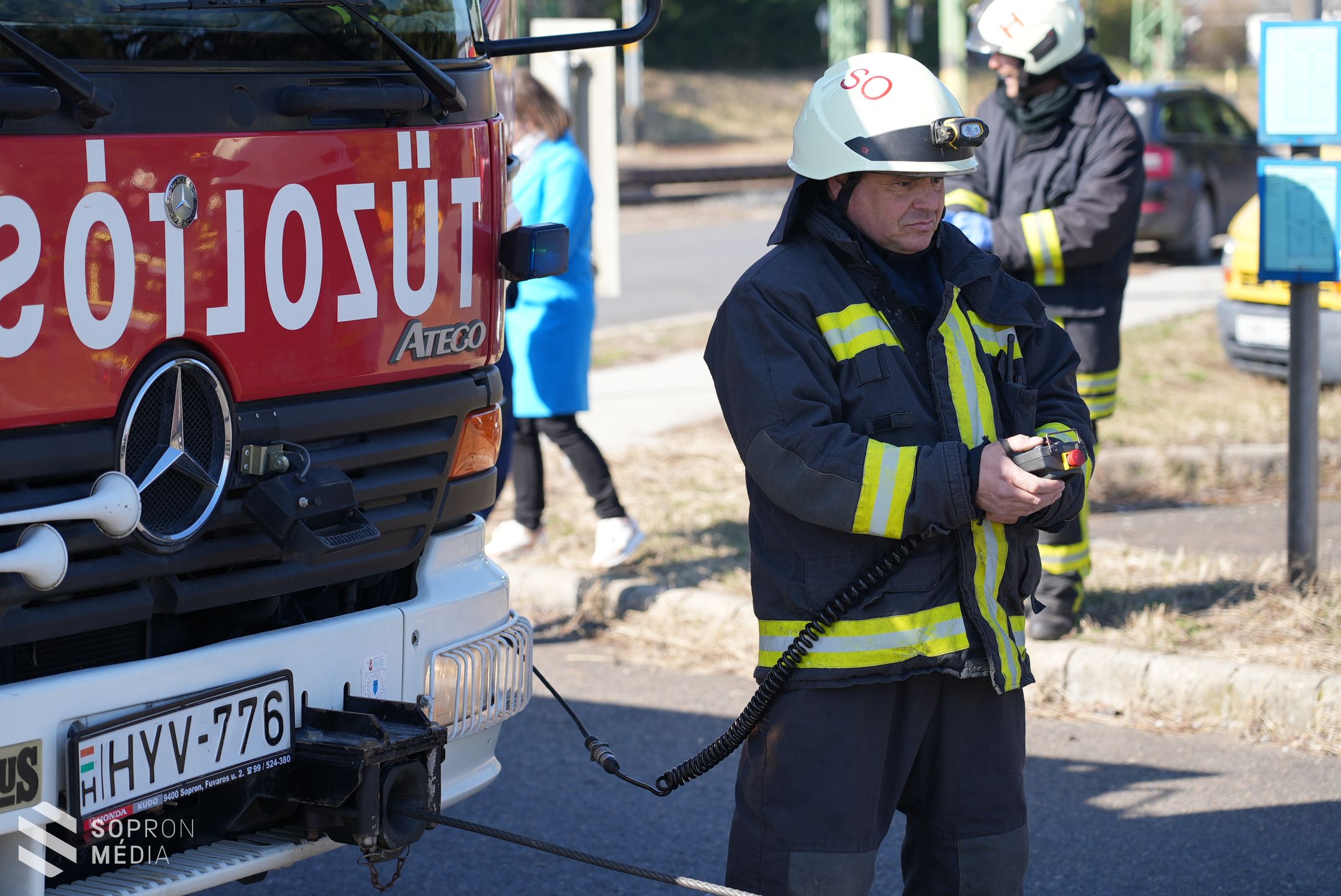 Mentési és elhárítási gyakorlatot szerveztek Sopronban