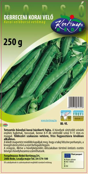 Velőborsó Debr.korai velő 250g