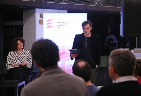 Esterházy Irodalmi Díj 2025 - sajtótájékoztató