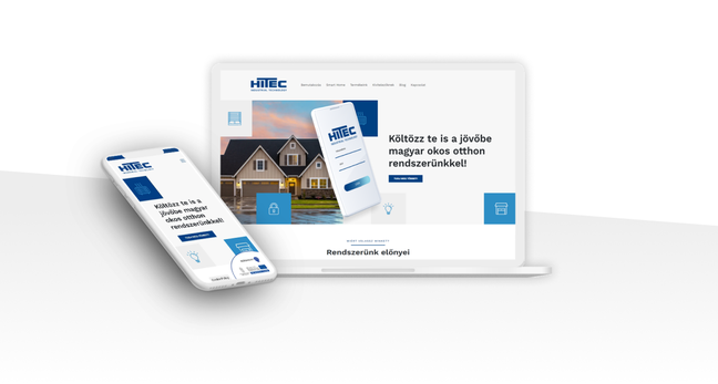 Így készült a magyar okos otthon rendszer egyedi weboldala c. bejegyzés borítóképe