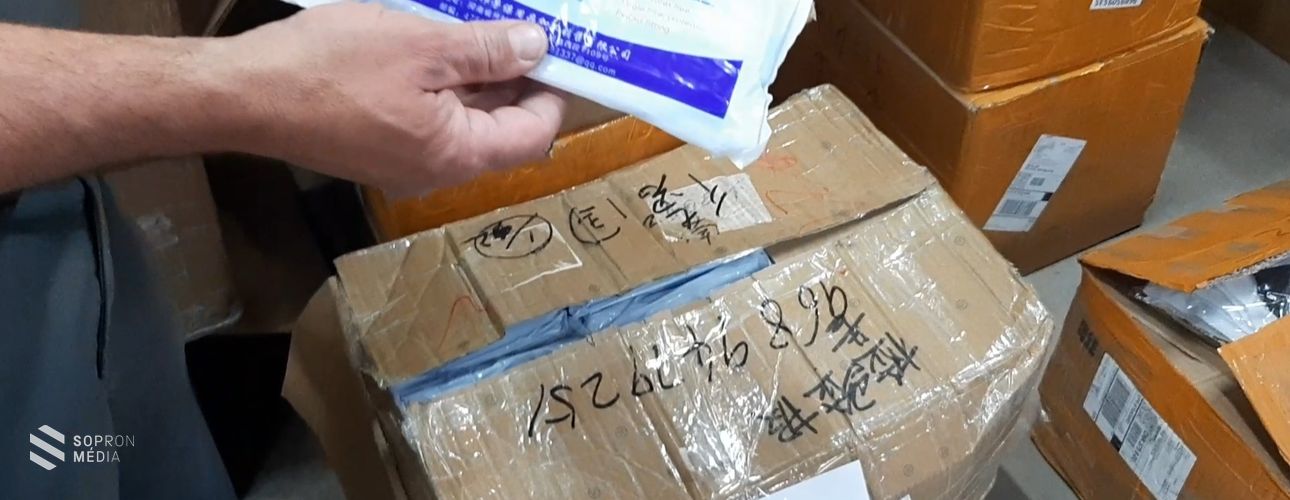 Rossz minőségű védőeszközöket talált a NAV a megyénkben - VIDEÓVAL!