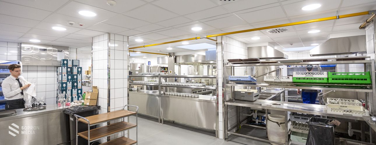Nagyléptékű fejlesztés a Hotel Sopron konyháján