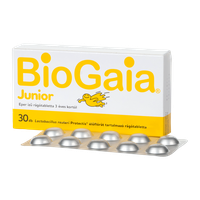 BioGaia Protect Junior rágótabl. spec.élelm. eper (30x)