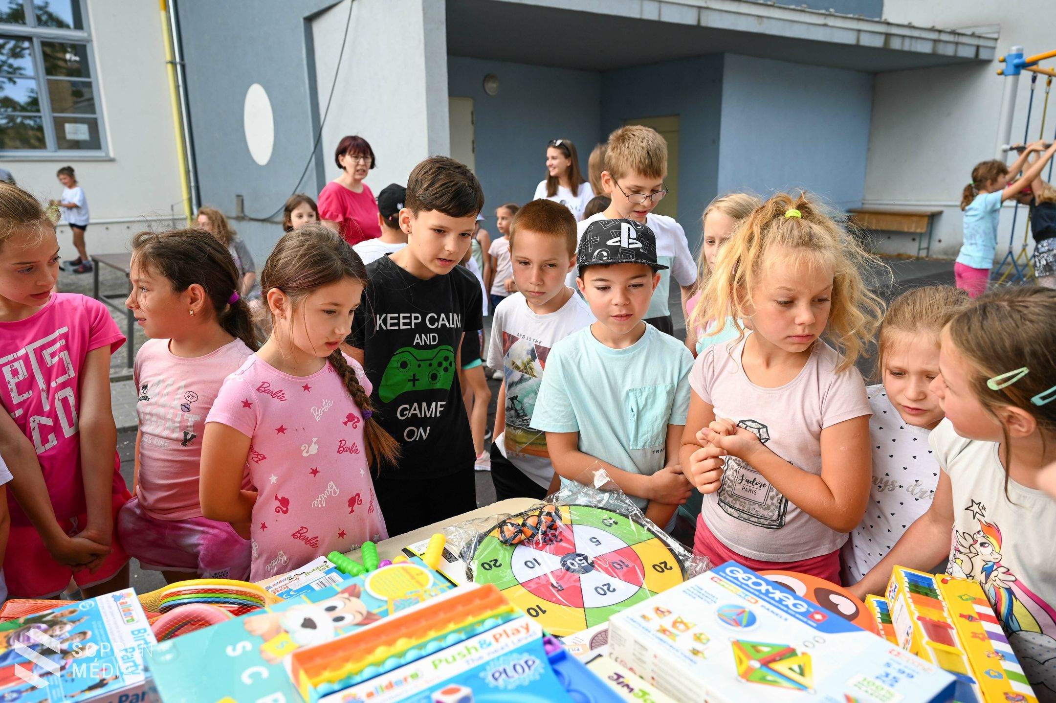 Ajándékot kaptak a nyári napközisek