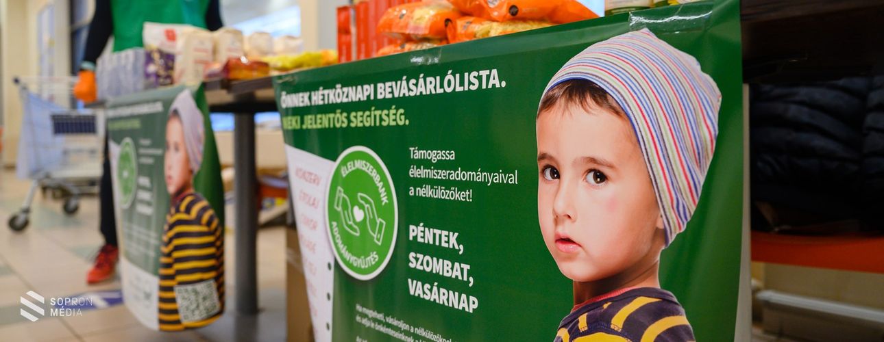 Sopronban is csatlakozhat az országos élelmiszergyűjtő akcióhoz!