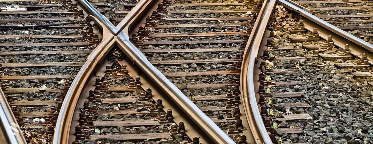 Vágányzár a Sopron-Wiener Neustadt vasútvonalon