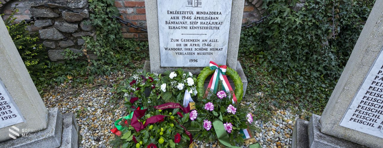 A kitelepítettekről emlékeztek meg