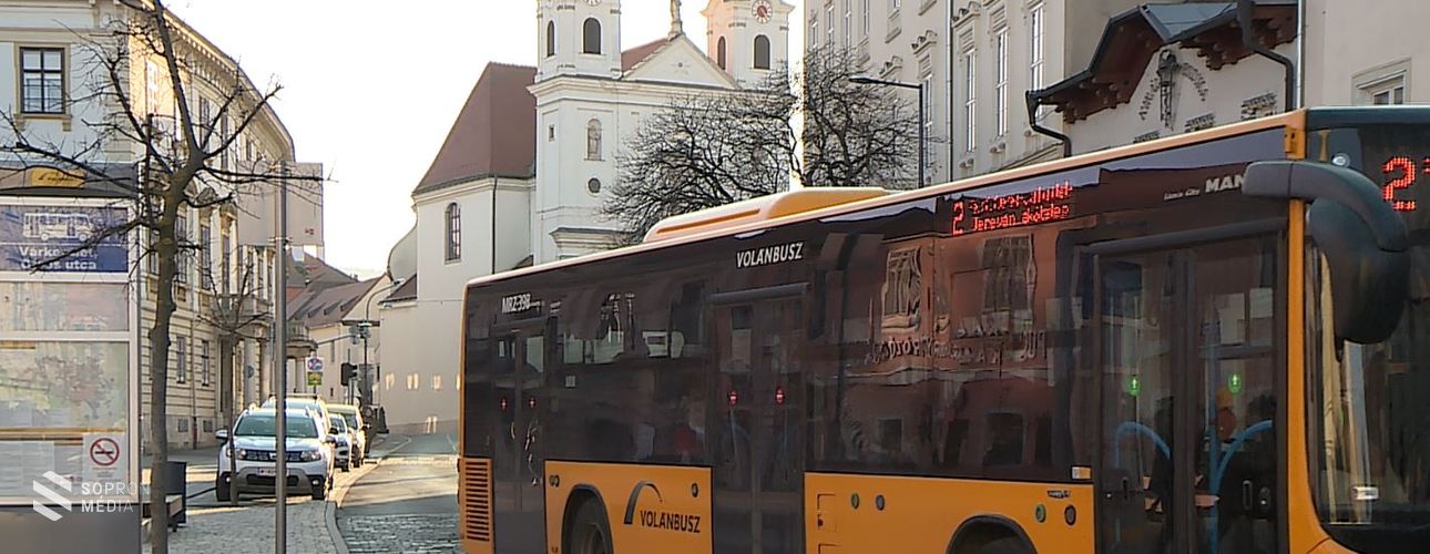 Április 2-ától Sopron térségében is változik a menetrend