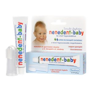 Nenedent-baby tanulószett fogkrém+fogkefe (20ml) termék kép