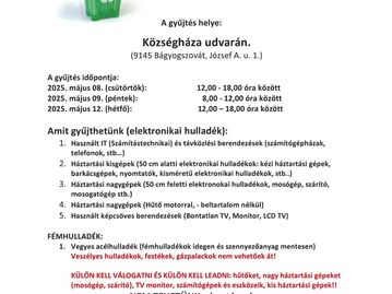 Elektronikai és fémhulladék gyűjtés