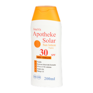 JutaVit Apotheke Solar naptej SPF 30 (200ml) termék kép