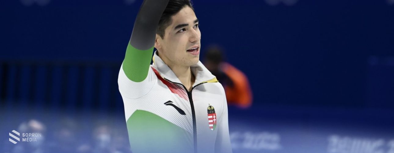 Peking 2022 - Liu Shaoang aranyérmes 500 méteren