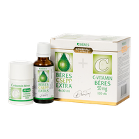 Béres Csepp Extra bels.old.csepp+C-vitamin 50 mg t (4x30ml+120x)