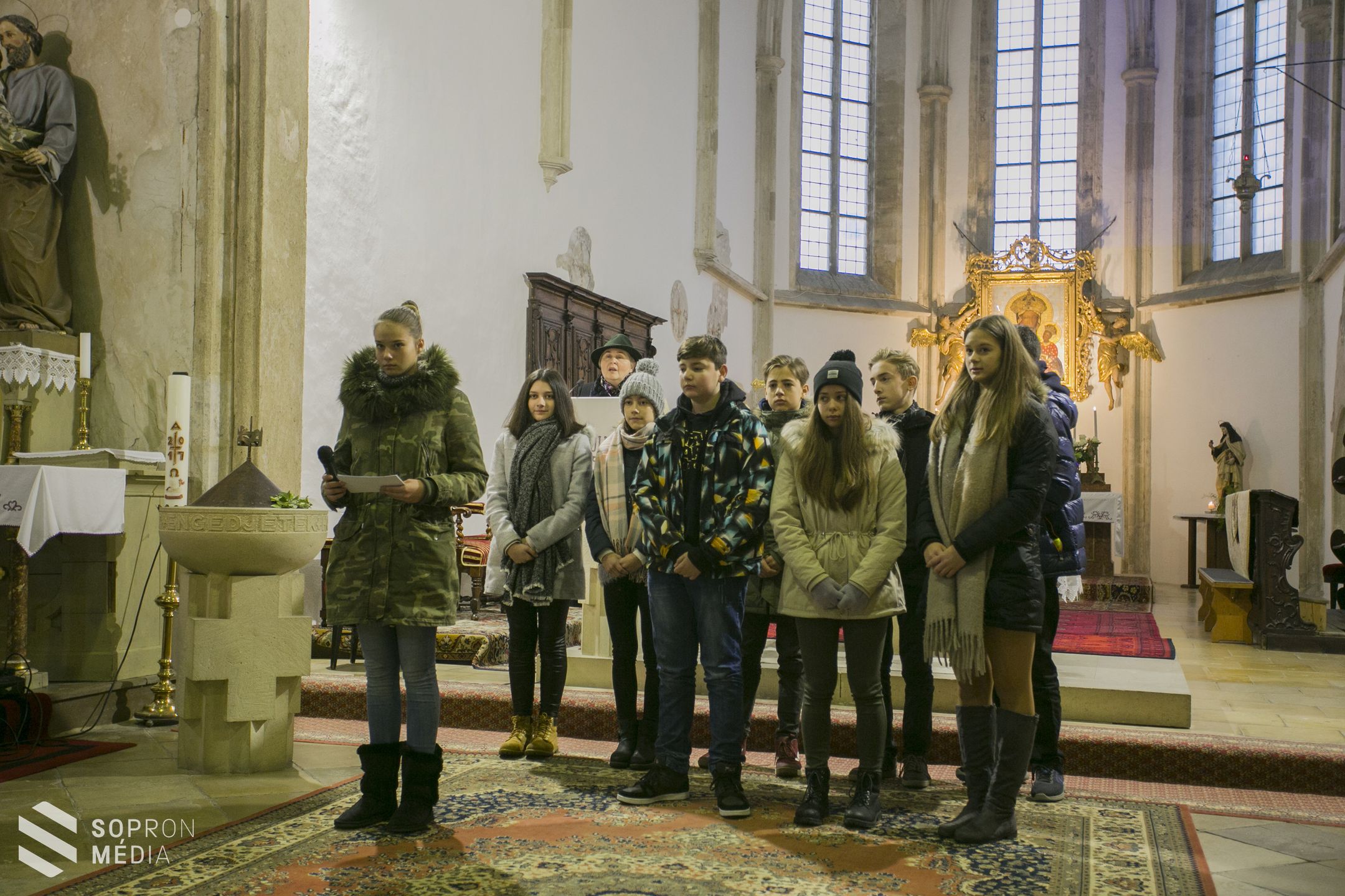 Felavatták Szent Wolfgang szobrát Bánfalván!