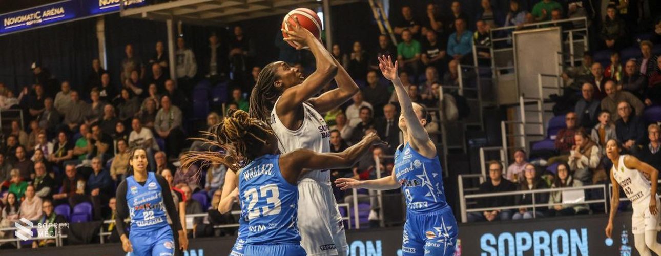 A Sopron Basket került előnybe az elődöntőben