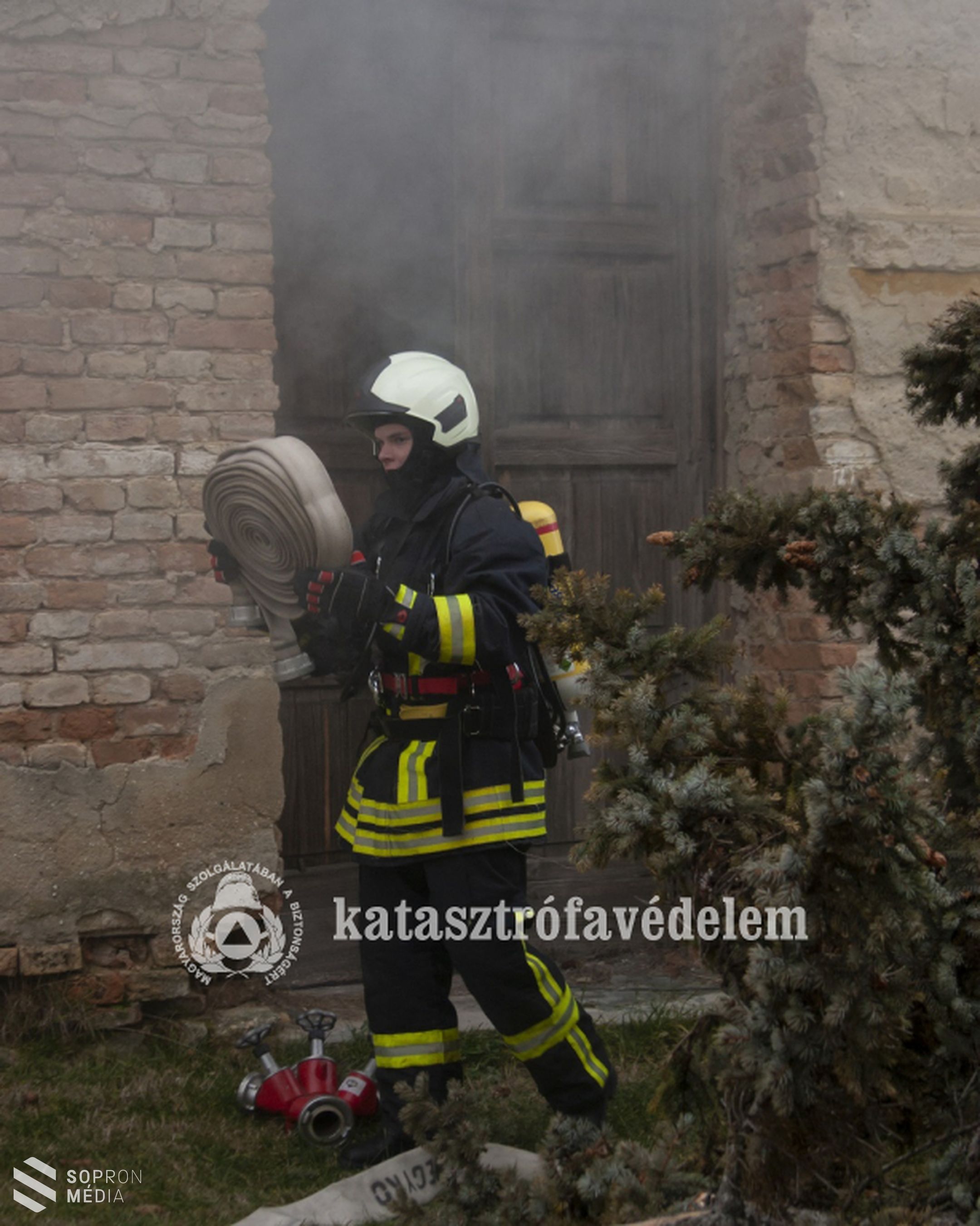 Minősítő gyakorlatot tartottak Hegykőn
