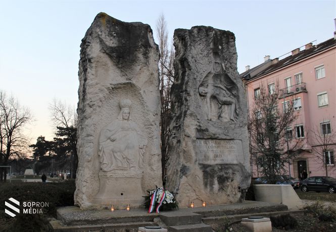 II. világháborús emlékmű Sopronban