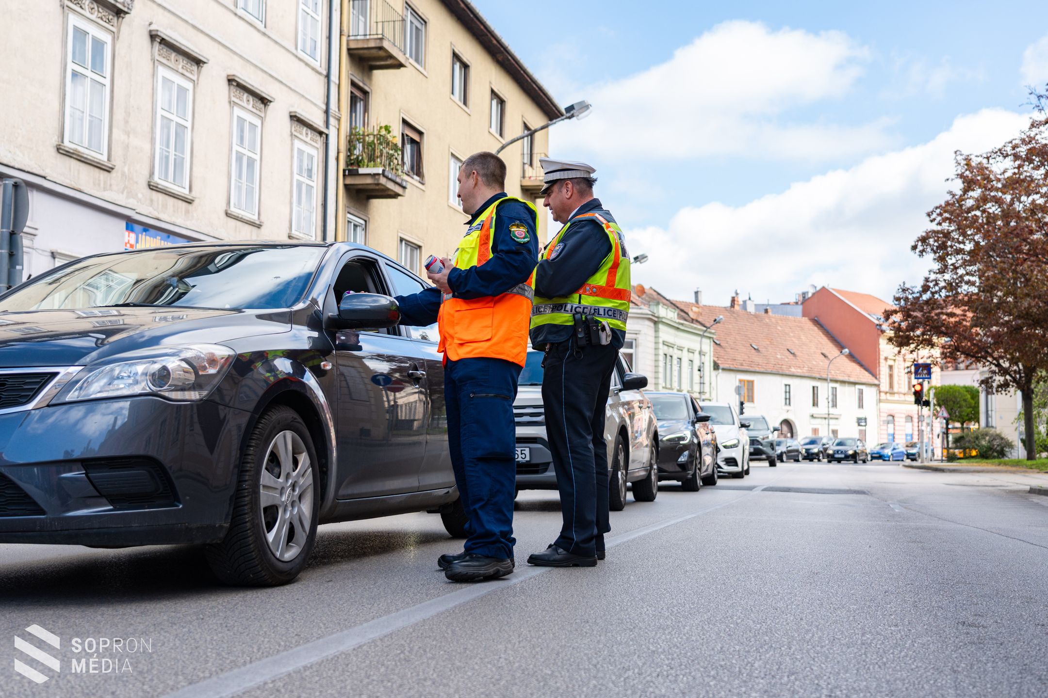 Jutalmazták a felelős sofőröket Sopronban