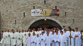 Húsz éve szentelték fel Sopronban a Szent Imre templomot (galéria)