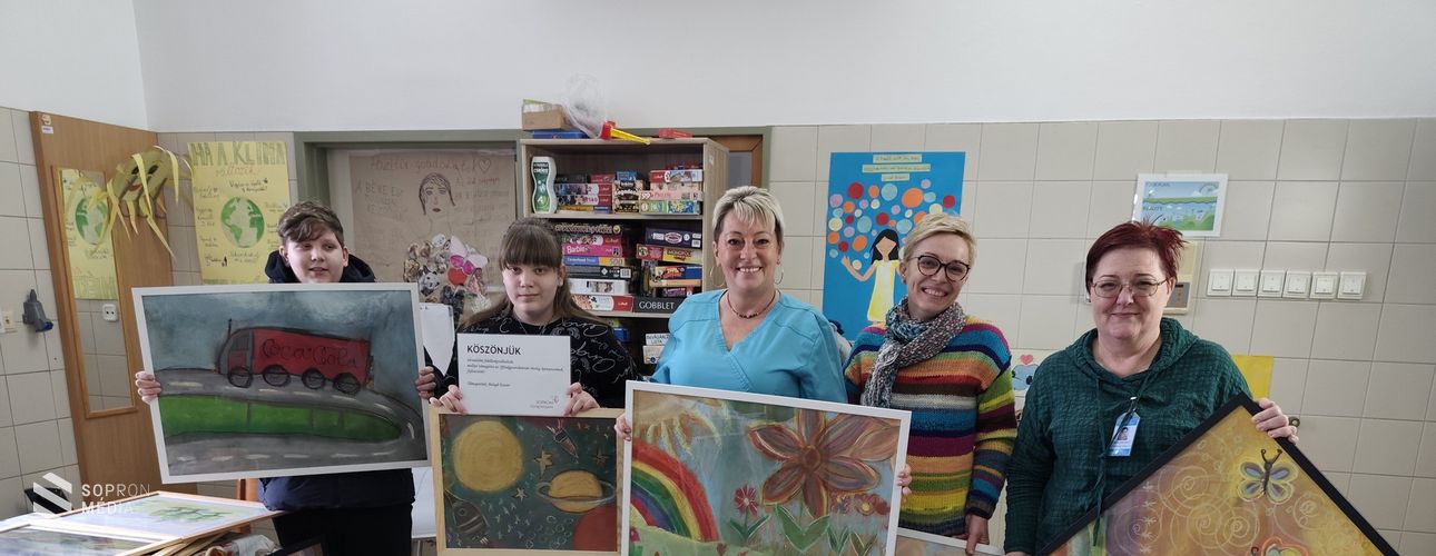 Színekkel és összefogással a gyermekek gyógyulásáért