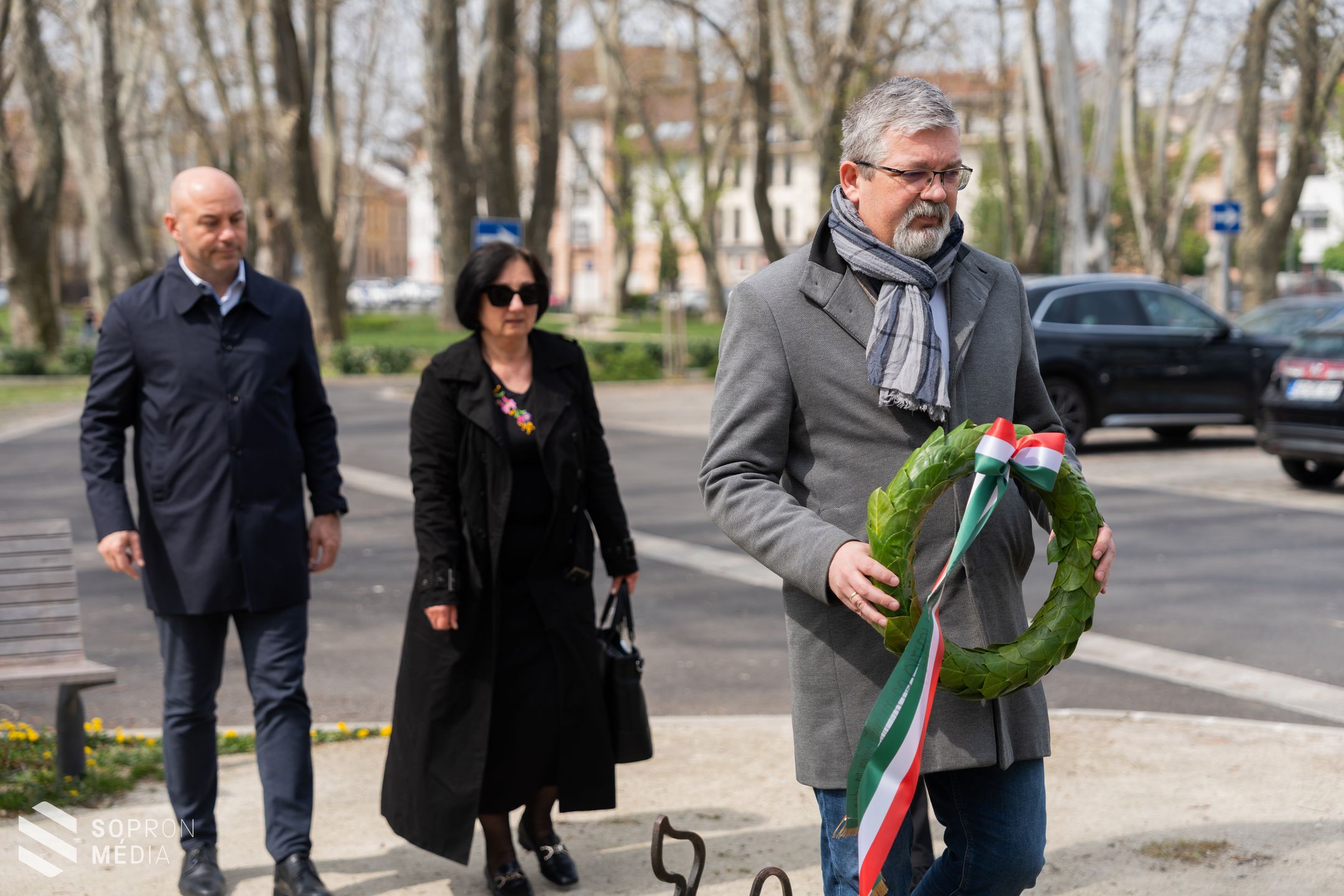 Csendes főhajtással emlékeztek meg a holokauszt magyarországi áldozatairól Sopronban