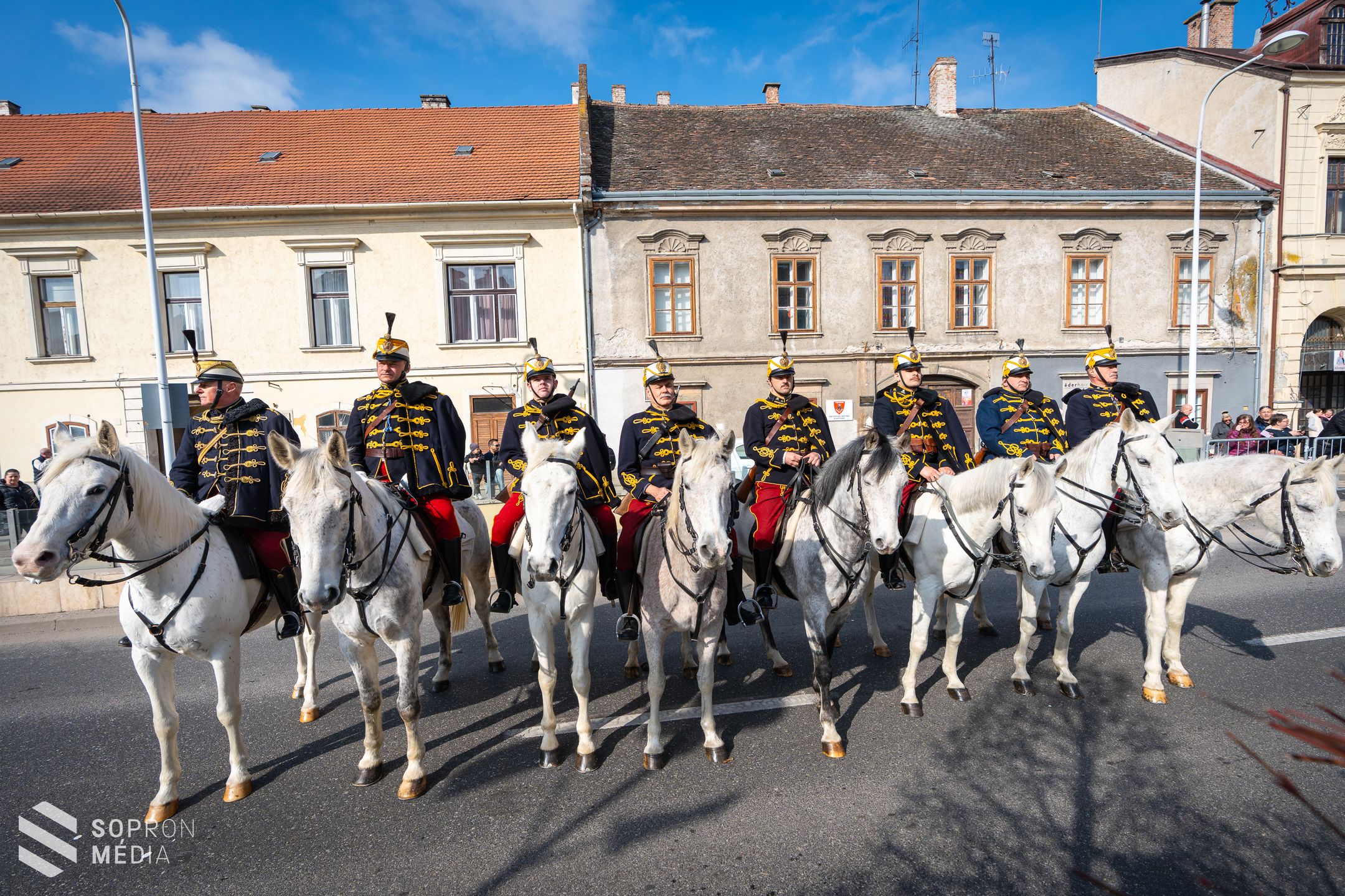 Az 1848-’49-es forradalom és szabadságharc emléke előtt tisztelgett Sopron