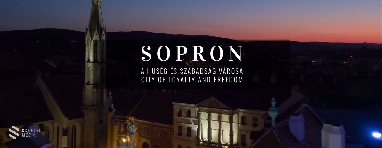 Ilyen gyönyörű Sopron, ahol élünk (videó)