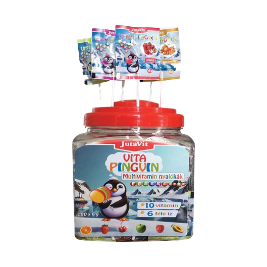 Jutavit Vita Pingvin cukros nyalóka (1x6g)