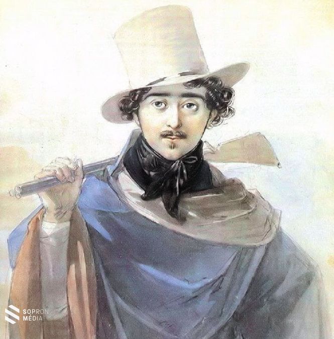 Gróf Széchenyi István 1818-ban 