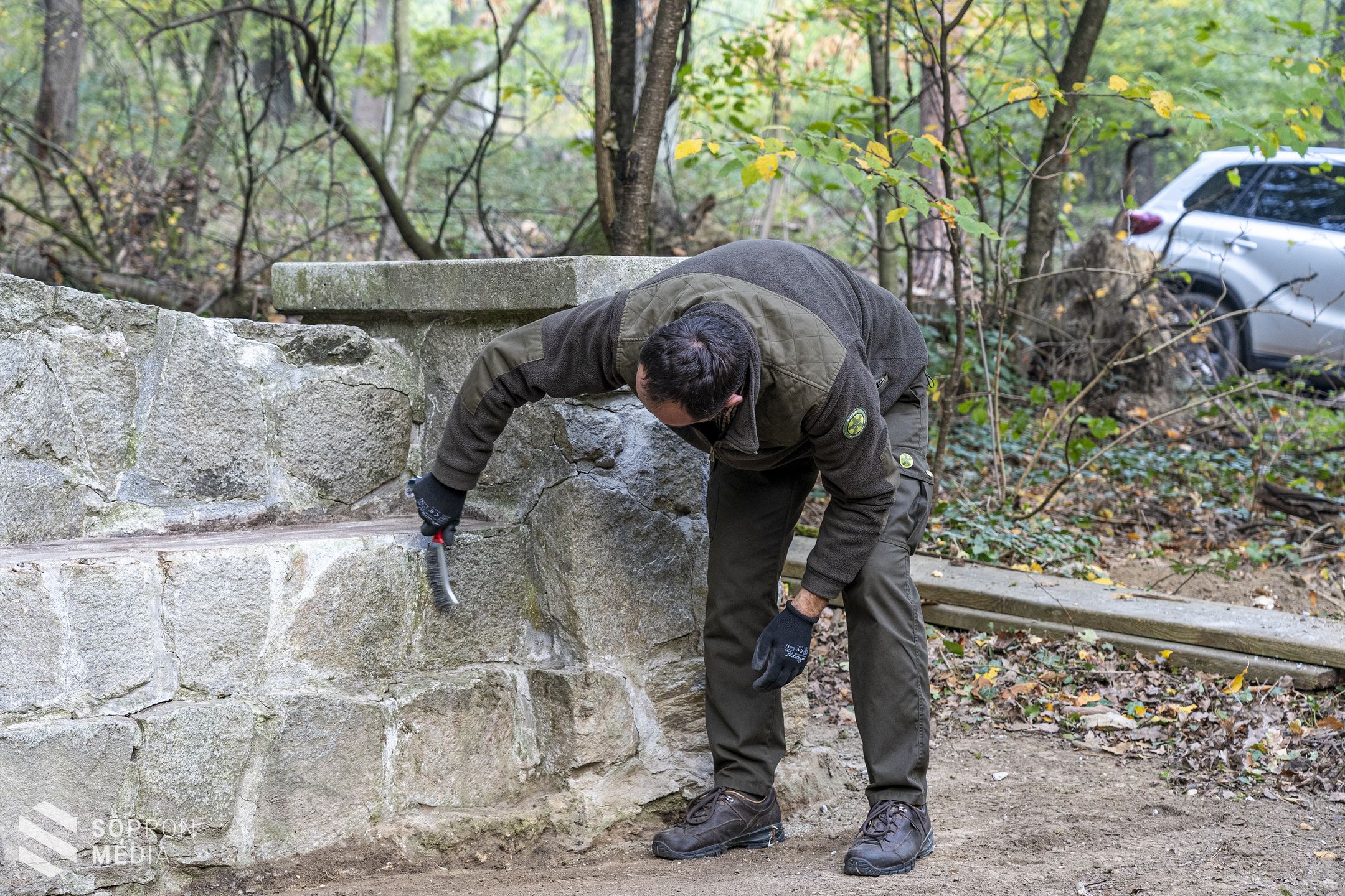 Felújították Muck Endre emlékművét