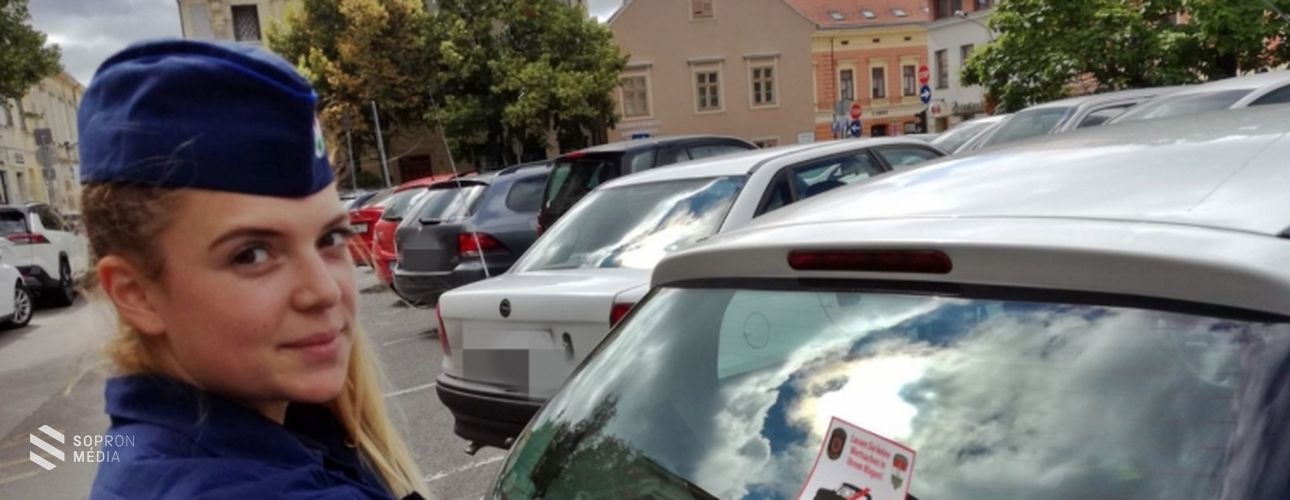 Vagyonvédelmi kampányt szerveztek a soproni rendőrök
