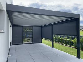 Pergolák / ponyvás és dönthető lamellás