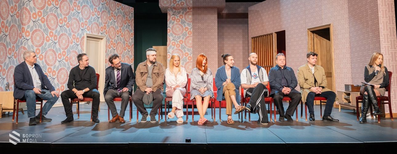 A Páratlan páros című előadás sajtótájékoztatóján jártunk