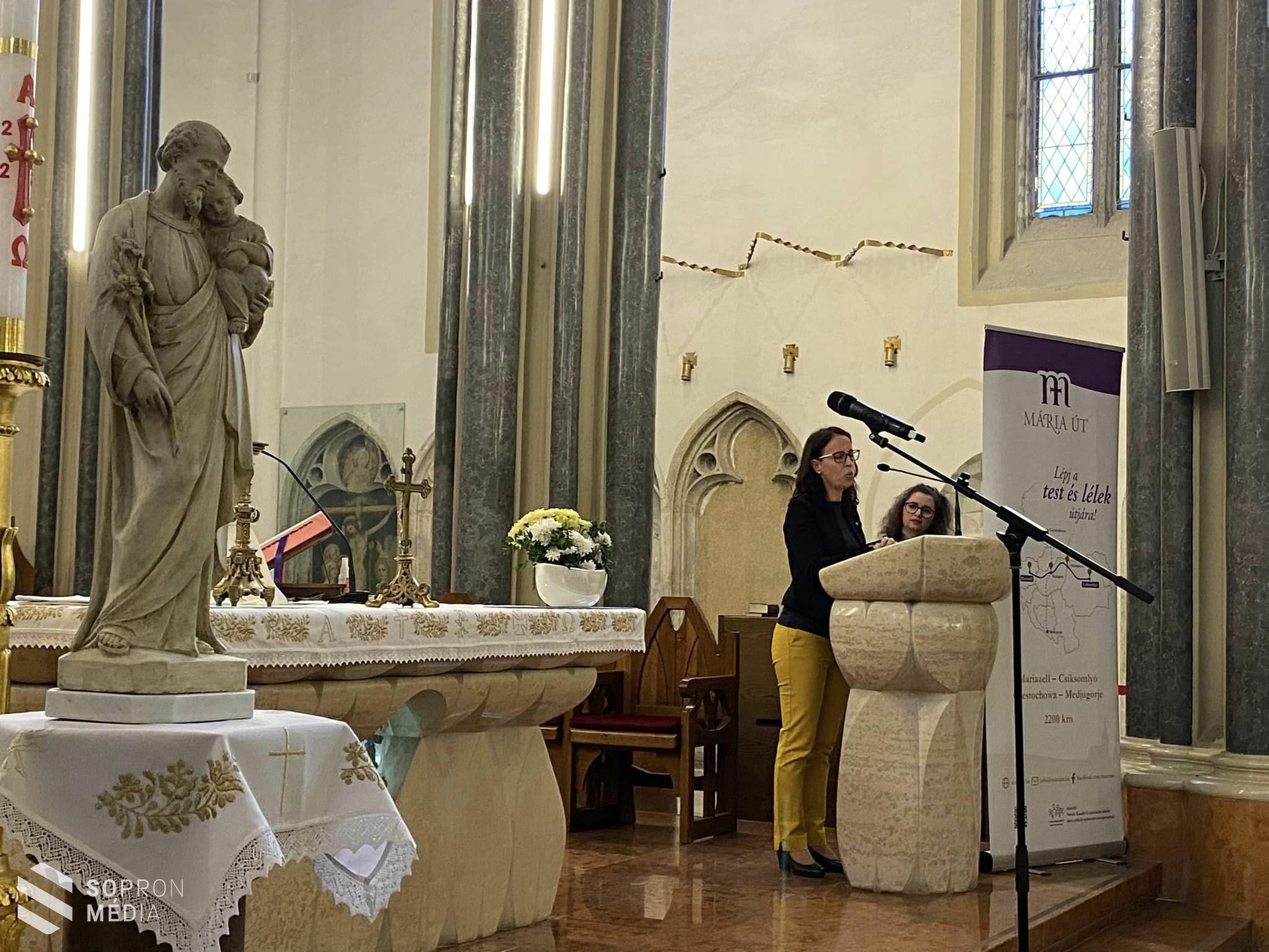 Zarándokúton a Szentatyához