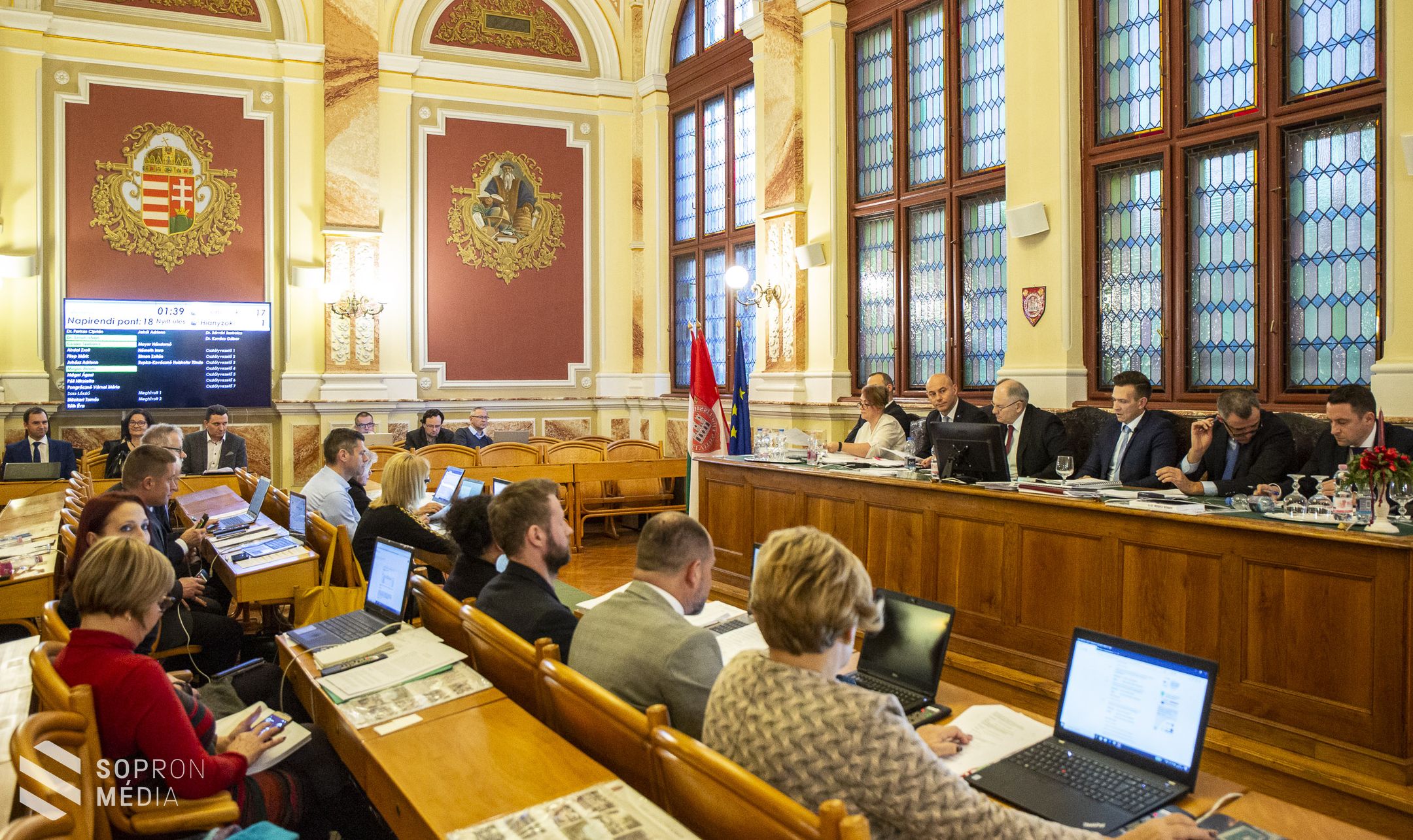 Megtartotta decemberi közgyűlését a város képviselő-testülete