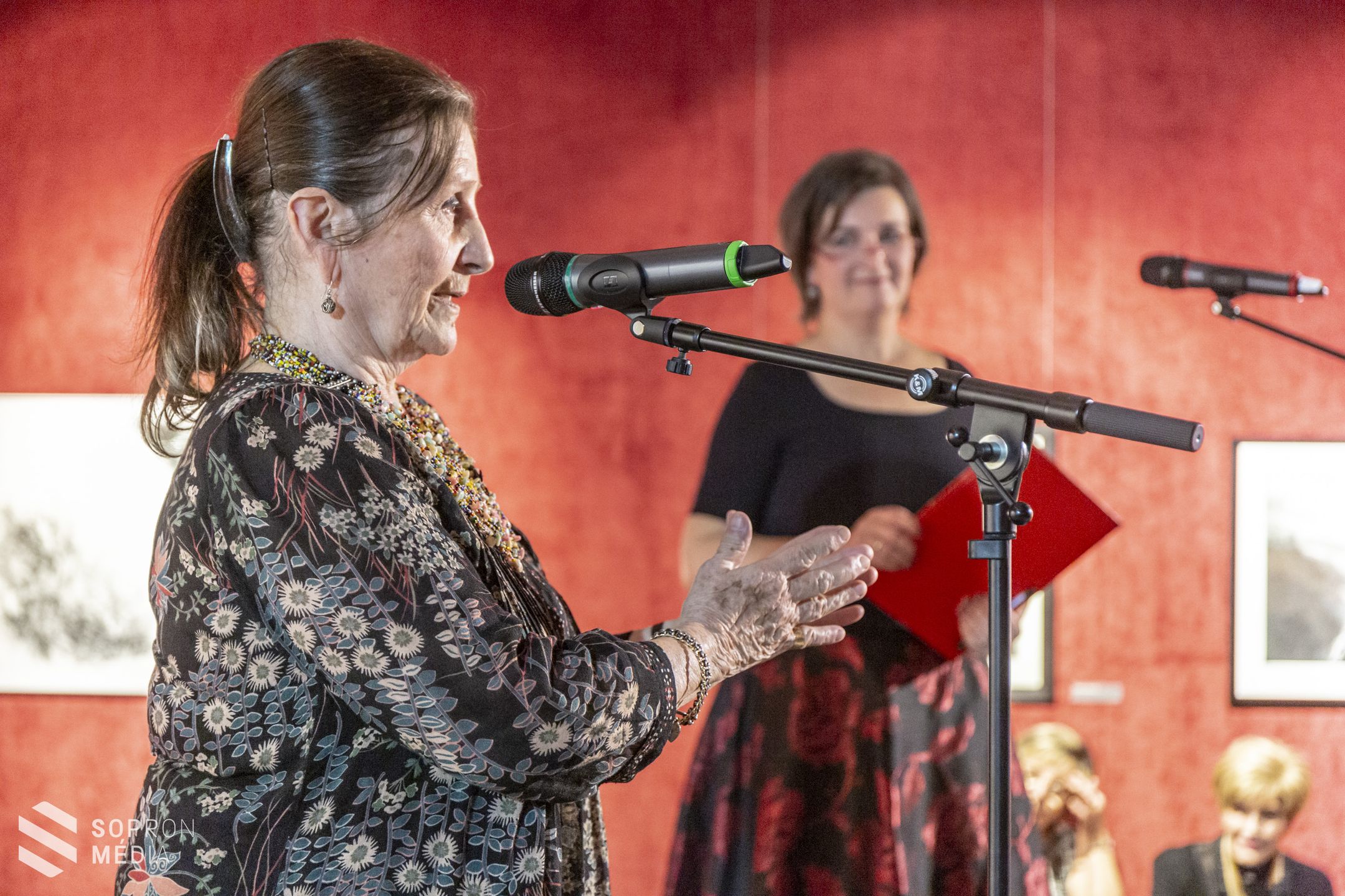 Sulyok Gabriella életmű kiállítása a Munkácsy teremben