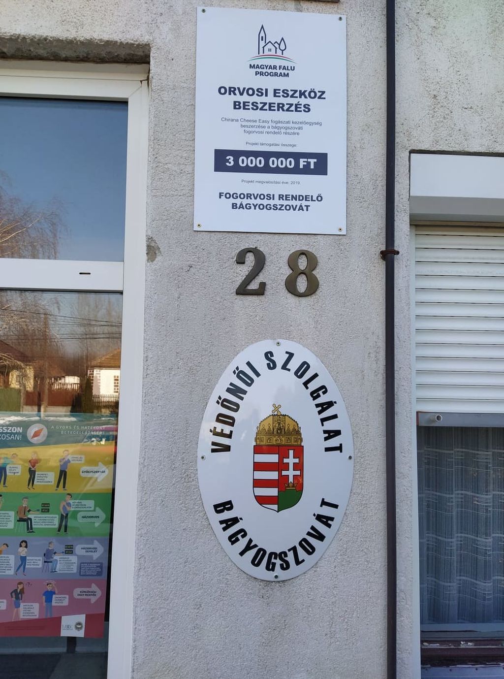 Chirana Cheese Easy fogászati kezelőegység beszerzése a bágyogszováti fogorvosi rendelő részére (Orvosi eszköz - MFP-AEE/2019. kódszámú pályázat)