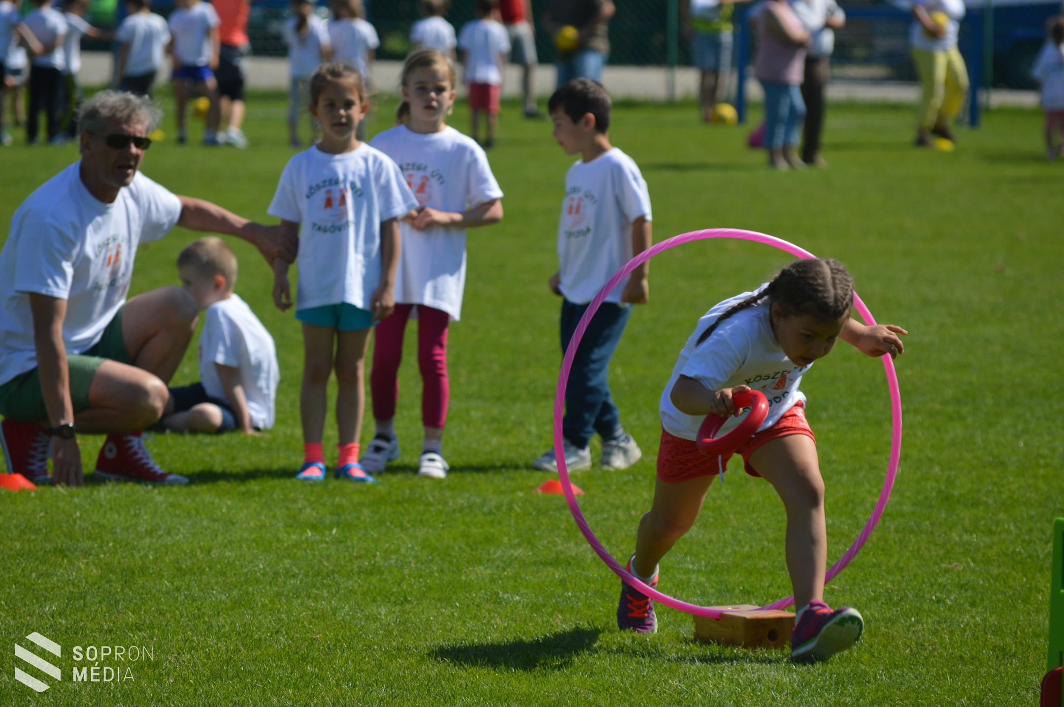 Oviolimpia a városi stadionban