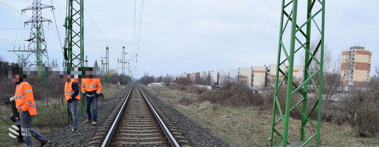 A vasúti közlekedést veszélyeztették Sopron közelében! 