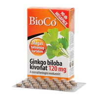 BioCo Ginkgo Biloba kivonat 120 mg tabletta (90x)