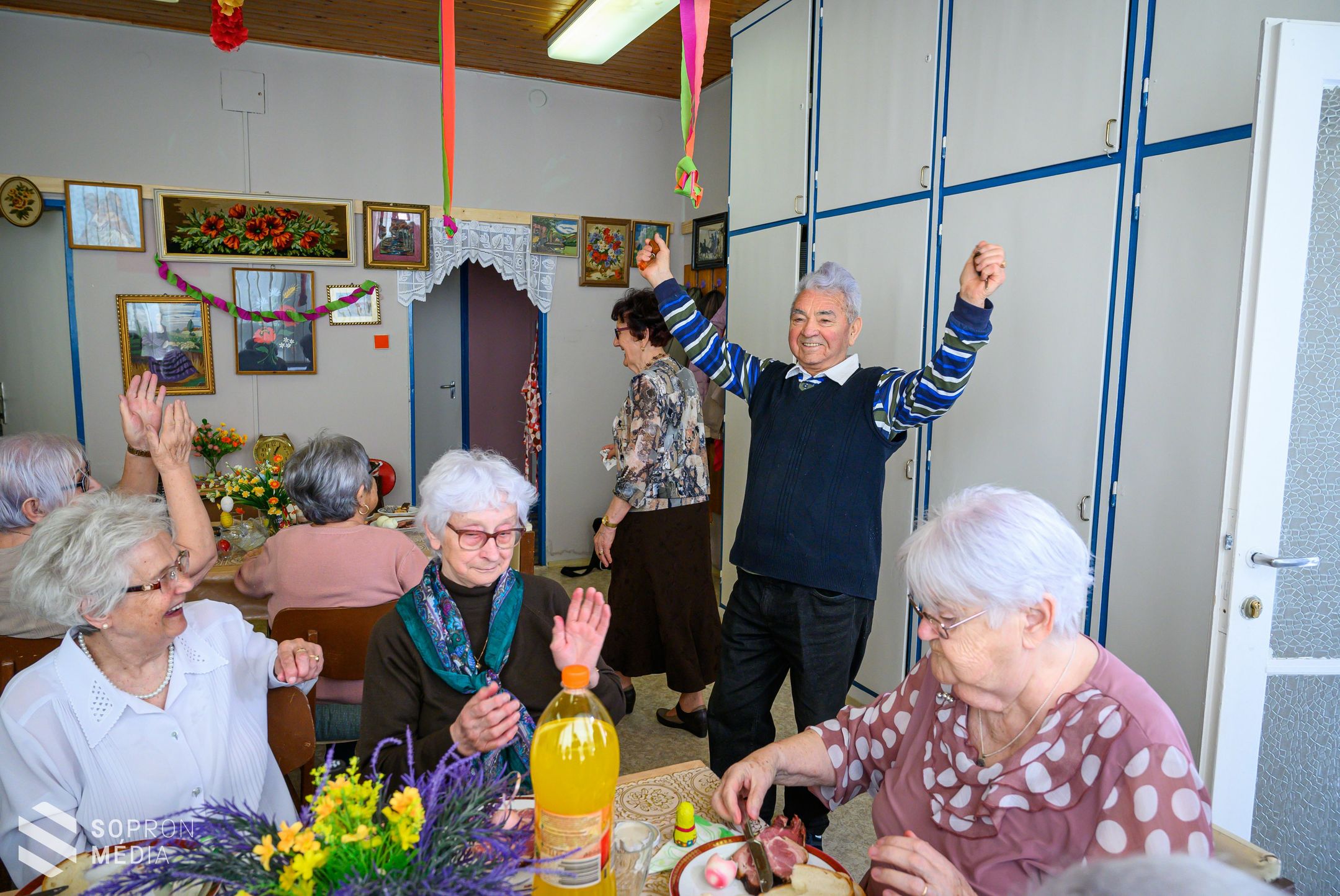 Tavaszköszöntés a Ciklámen Nyugdíjas Klubban